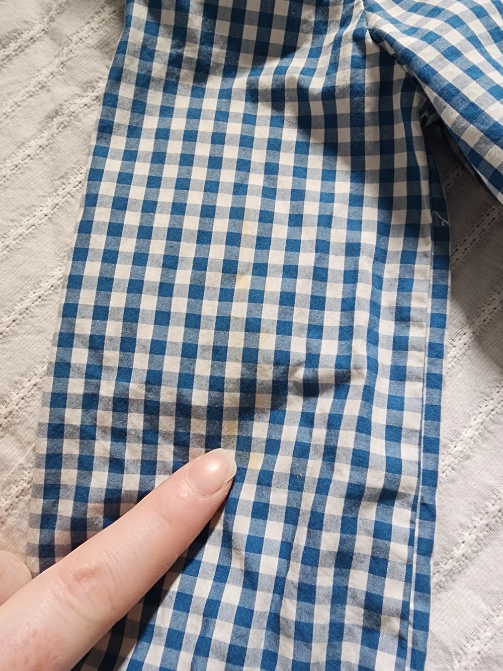 Coco Au Lait Kids Size 4 Gingham Blouse Set